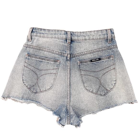 Rolla’s Dusters High Rise Relaxed Shorts Size 25 US 7 Aussie - Picture 2 of 5